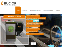 Tablet Screenshot of kotly-bucior.pl